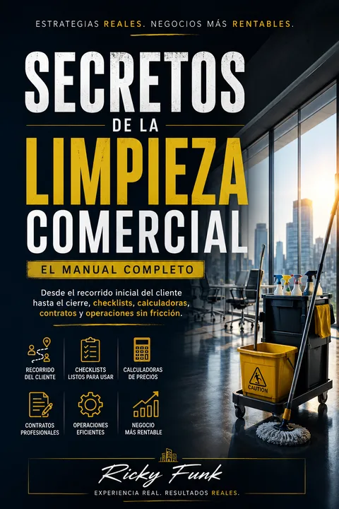 Libro Secretos de la Limpieza Comercial — Ricky Funk
